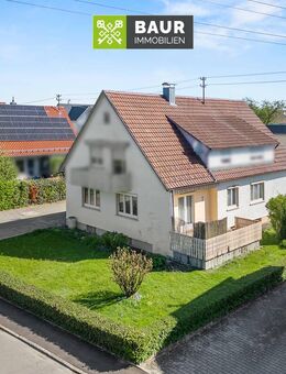 Ein Zuhause zum Modernisieren und Wohlfühlen-4 Zimmer Erdgeschosswohnung in Gaisbeuren Sofort bezugsfrei! - Bad Waldsee