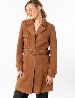 Mauritius Ledermantel MWLilithy mit Reverskragen