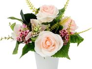 Kunstpflanze Rosen/Blüten, I.GE.A., Höhe 26 cm