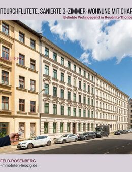 3-Raumwohnung mit Balkon in urbaner Lage in Leipzig / Reudnitz-Thonberg - Leipzig