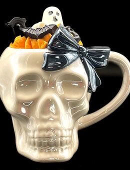 Duftkerze „Halloween Mug“ Totenkopf ❤️24,99€❤️ - Weimar