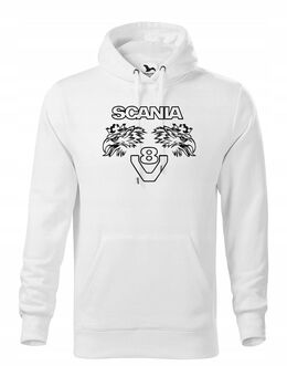 SCANIA V8 Gold PREMIUM Kapuzenpullover Hoodie Sweatshirt Pullover Pulli Herren Truck LKW - Wuppertal