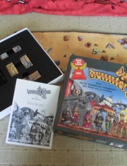 Gesellschaftsspiel Drunter und Drüber  Spiel des Jahres 1991 Erstausgabe Hans im Glück Verlag München - Bottrop