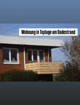 1,5 Zimmer Wohnung | Eckwohnung mit Deichblick in Toplage am Badestrand-Winterspecial - Friedrichskoog