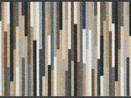 wash+dry by Kleen-Tex Teppich Mikado Stripes, rechteckig, Höhe: 7 mm, modernes Streifen Design, rutschhemmend, waschbar