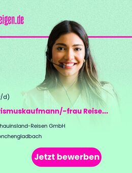 Tourismuskaufmann/-frau (m/w/d) Reisebüro - Mönchengladbach