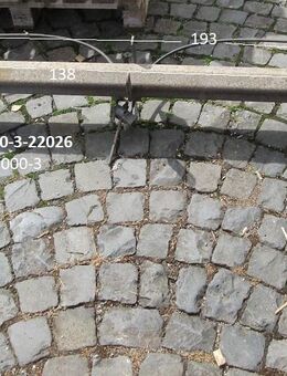 Alko Achse B1000-3, 1000kg gebraucht (vom Bürstner 460), ca 197cm - Schotten Zentrum