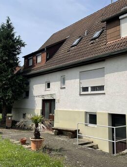 4-Zimmer-Erdgeschosswohnung in Ötlingen (für max. 2 Jahre - Zeitmietvertrag) - Kirchheim (Teck)