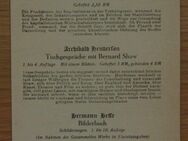 Faltblatt Fischer Verlag Frühjahr 1926 - Münster