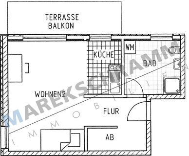 gemütliche und schöne 1-Zimmerwohnung in Prof.-Philippow-Straße 1b in neu gebauter Appartementanlage direkt auf dem Campus