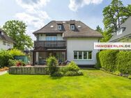 IMMOBERLIN.DE - Noble Villa in Topzustand mit generösem Garten in toller Lage - Berlin