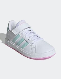adidas Sportswear GRAND COURT COURT ELASTIC LACE AND TOP STRAP Klettschuh Design auf den Spuren des adidas Superstar