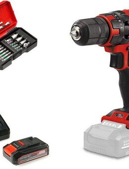 Einhell Akku-Bohrschrauber TC-CD 18/35 Li, max. 550 U/min, (Set), Power X-Change, Inkl. Akku und Zubehör