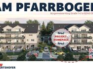 "AM PFARRBOGEN" IN OLCHING: Neubau von zwei Mehrfamilienhäusern mit 26 Wohnungen und Tiefgarage - Olching