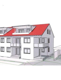 2 Zi.-EG-Wohnung -Neubau- in Mössingen; mit Terrasse und kl. Gartenanteil - Mössingen