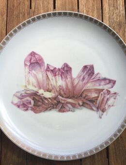 Hutschenreuther Porzellan Teller Sammelteller Wandteller Amethyst - Fulda