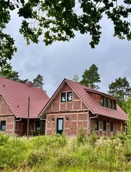 Neuwertiges Fachwerk-Ensemble auf weitläufigem Natur- und Waldgrundstück - Prezelle