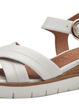 Tamaris Sandalette, Sommerschuh, Sandale, Keilabsatz, mit 2 cm Plateau