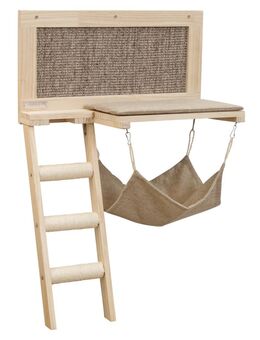 Kerbl Pet Katzenliegebrett Timber - braun