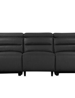 Places of Style 3-Sitzer Carpari, 224cm, manuelle od. elektrische Relaxfunktion in 2 Sitzen, mit USB-A/C, Kopfteilverstellung, Echtleder, Kunstleder, Webstoff