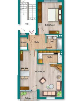 **Die ruhige Wohnlage mit Herkulesblick** Großzügige 2 ZKB - Eigentumswohnung mit Garage in Kassel Harleshausen - Kassel