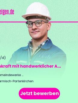 Fachkraft mit handwerklicher Ausbildung als Eismeister (m/w/d) - Garmisch-Partenkirchen