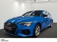 Audi A3, Sportback 45 TFSI e S line - Sonderlackierung Turbo Blau, Jahr 2021 - Velbert