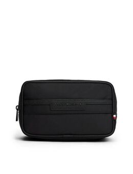 Tommy Hilfiger Kulturbeutel TH REPREVE WASHBAG, Waschbeutel, Reise, Minibag mit Steckfach an der Vorderseite