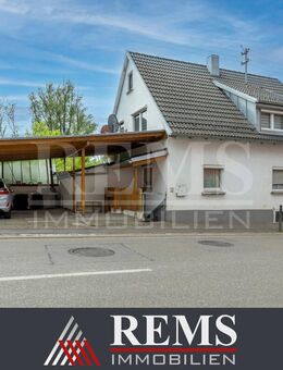 Flexibel nutzbares Zweifamilienhaus mit Einliegerwohnung und Carport in Leutenbach-Weiler zum Stein - Leutenbach (Baden-Württemberg)