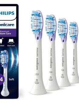 Philips Sonicare Aufsteckbürsten G3 Premium Gum Care, für gesünderes Zahnfleisch, für jedes Sonicare Handstück