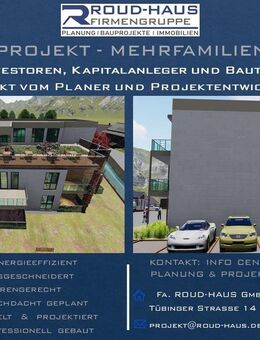 + EXKLUSIVES MEHRFAMILIENHAUS-PROJEKT! + - Rosenfeld