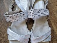 Sandalen silver stark getragen Gr. 42 - Berlin Mitte