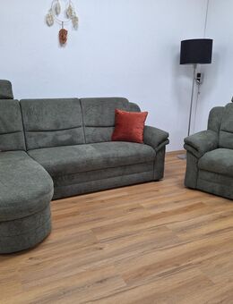 ‼️ Neu Polipol Wohnlandschaft mit Sessel und Bettkasten ‼️ - Barßel