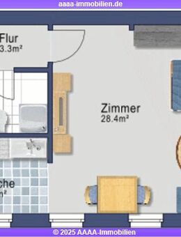 Ruhiges 1.Zi.-Appartment in Mitte - Berlin