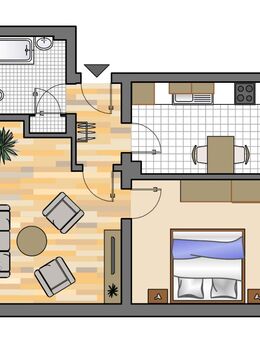 2-Zimmer-Wohnung in Herten Disteln - Herten
