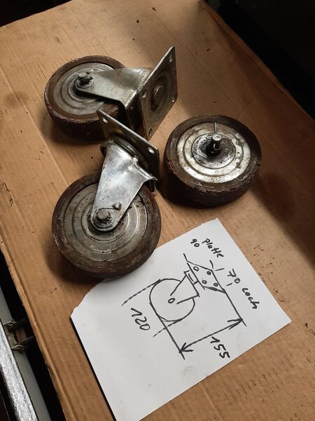 2 gebrauchte Rollen - Büdingen