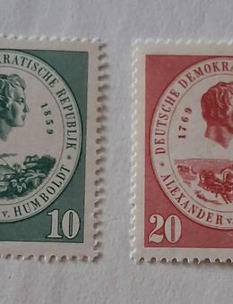 DDR 1959 Alexander von Humboldt komplett postfrisch - Görlitz