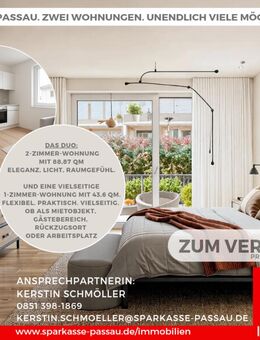 Zwei Wohnungen. Ein Zuhause. Unendlich viele Möglichkeiten - Wohnen mit Niveau im Zentrum von Passau - Passau