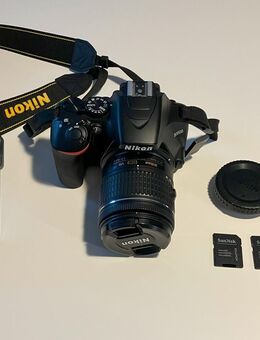 NIKON D 3500 + AF-P DX 18-55 Spiegelreflexkamera - Bergisch Gladbach