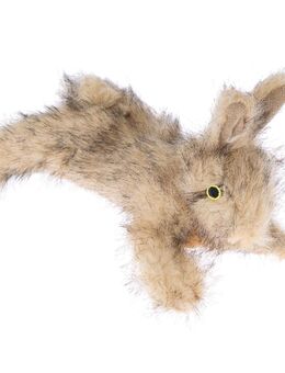 TIAKI Hundespielzeug Wildkaninchen - L 20 x B 7 x H 12 cm