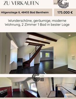 ++Provision Frei++ Moderne Eigentumswohnung oder Kapitalanlage in zentraler Lage von Bad Bentheim - Bad Bentheim