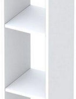 INOSIGN Standregal Infinity Höhe 186 cm, Breite 28 cm, Bücherregal, Deko Regal, Büroregal, 5 Regalfächer, verschiedene Farben