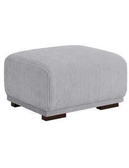 Home affaire Polsterhocker BORNHOLM, kleiner Hocker passend zur Serie, Maße B/T/H: 61/72/46 cm, mit Wellenfederung, in hochwertiger Verarbeitung