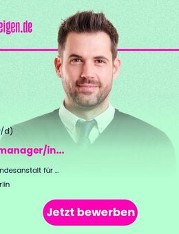 Baumanager/in (w/m/d) - Berlin