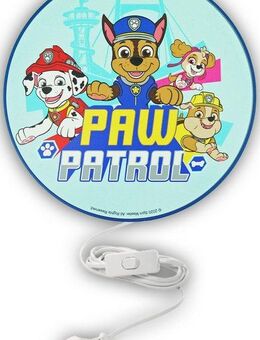 niermann Wandleuchte Paw Patrol, ohne Leuchtmittel, Wandleuchte Paw Patrol