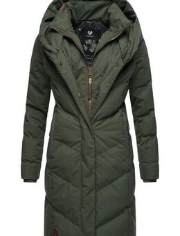 Ragwear Steppmantel Natalka stylischer, gesteppter Winterparka mit gefütterter Kapuze