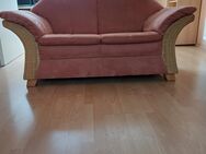 Sofa 2 Sitzer lachsfarben - Großniedesheim