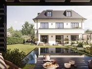 Grün Wohnen, zentral Leben - Neubauvilla in Grünwalds Bestlage - Grünwald