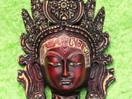 Indisches Gottheit Gesicht / Durga / Tara / Wandbehang / hängende Maske - Zeuthen