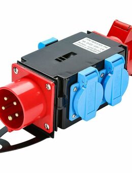 #SALE# Stromverteiler Baustromverteiler Stromverteiler CEE Adapter Starkstrom Verteiler Elektro Baustrom Baustelle - Wuppertal